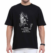 Load image into Gallery viewer, Kurt Cobain Oversized T-Shirt for Men-Black-Ektarfa.online

