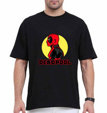 Load image into Gallery viewer, Deadpool Superhero Oversized T-Shirt for Men-Black-Ektarfa.online

