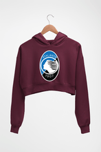 Load image into Gallery viewer, Atalanta Crop HOODIE FOR WOMEN-Maroon-Ektarfa.online
