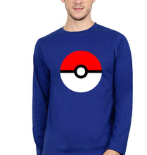 Load image into Gallery viewer, Pokémon Full Sleeves T-Shirt for Men-Royal blue-Ektarfa.online
