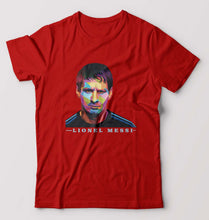 Load image into Gallery viewer, Messi T-Shirt for Men-Red-Ektarfa.online
