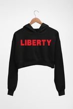 Load image into Gallery viewer, Liberty Crop HOODIE FOR WOMEN

