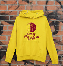 Load image into Gallery viewer, FIFA World Cup Qatar 2022 Unisex Hoodie for Men/Women-Mustard Yellow-Ektarfa.online
