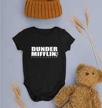 Load image into Gallery viewer, Dunder Mifflin Kids Romper For Baby Boy/Girl-0-5 Months(18 Inches)-Black-Ektarfa.online
