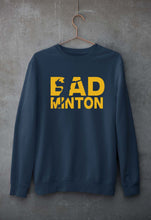Load image into Gallery viewer, Badminton Unisex Sweatshirt for Men/Women-Navy Blue-Ektarfa.online
