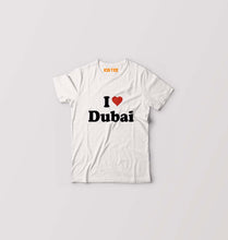 Load image into Gallery viewer, I Love Dubai Kids T-Shirt for Boy/Girl-White-Ektarfa.online
