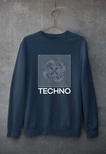 Load image into Gallery viewer, Techno Unisex Sweatshirt for Men/Women-Navy Blue-Ektarfa.online
