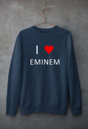 Eminem Unisex Sweatshirt for Men/Women-Navy Blue-Ektarfa.online
