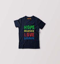 Load image into Gallery viewer, Tupac Shakur Kids T-Shirt for Boy/Girl-Navy Blue-Ektarfa.online
