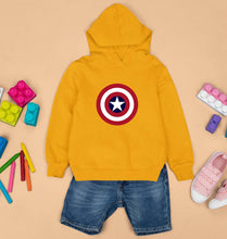 Load image into Gallery viewer, Captain America Kids Hoodie for Boy/Girl-Mustard Yellow-Ektarfa.online
