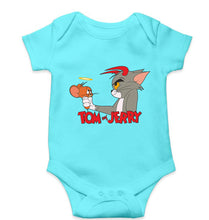 Load image into Gallery viewer, Tom and Jerry Kids Romper For Baby Boy/Girl-0-5 Months(18 Inches)-Sky Blue-Ektarfa.online

