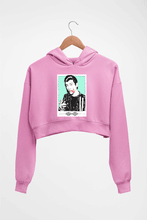 Load image into Gallery viewer, Arctic Monkeys Crop HOODIE FOR WOMEN-Light Baby Pink-Ektarfa.online
