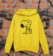 Load image into Gallery viewer, Snoopy Unisex Hoodie for Men/Women-S(40 Inches)-Mustard Yellow-Ektarfa.online
