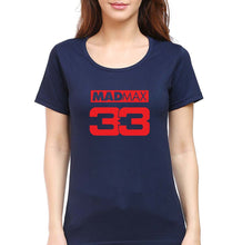 Load image into Gallery viewer, Max Verstappen T-Shirt for Women-XS(32 Inches)-Navy Blue-Ektarfa.online
