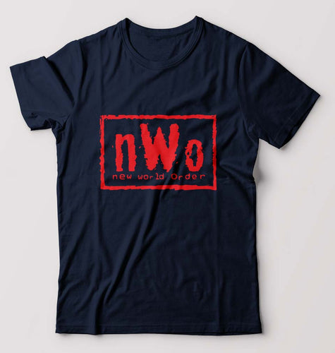 New World Order (NWO) WWE T-Shirt for Men-Navy Blue-Ektarfa.online