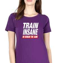 Load image into Gallery viewer, Gym T-Shirt for Women-XS(32 Inches)-Purple-Ektarfa.online
