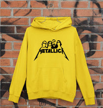 Load image into Gallery viewer, Metallica Unisex Hoodie for Men/Women-S(40 Inches)-Mustard Yellow-Ektarfa.online
