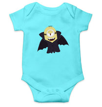 Load image into Gallery viewer, Minion Vampire Kids Romper For Baby Boy/Girl-0-5 Months(18 Inches)-Sky Blue-Ektarfa.online
