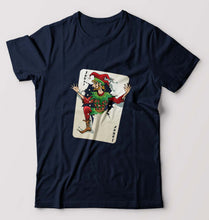 Load image into Gallery viewer, Joker T-Shirt for Men-S(38 Inches)-Navy Blue-Ektarfa.online
