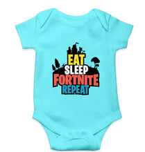 Load image into Gallery viewer, Fortnite Kids Romper For Baby Boy/Girl-0-5 Months(18 Inches)-Sky Blue-Ektarfa.online
