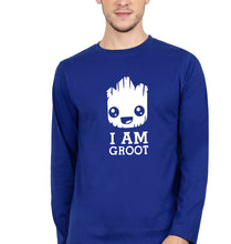 Load image into Gallery viewer, Groot Full Sleeves T-Shirt for Men-Royal Blue-Ektarfa.online
