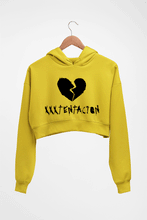 Load image into Gallery viewer, XXXtentacion Crop HOODIE FOR WOMEN-Mustard Yellow-Ektarfa.online
