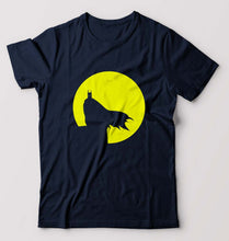 Load image into Gallery viewer, Batman Superhero T-Shirt for Men-S(38 Inches)-Navy Blue-Ektarfa.online
