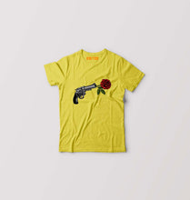 Load image into Gallery viewer, Guns N&#39; Roses Kids T-Shirt for Boy/Girl-0-1 Year(20 Inches)-Yellow-Ektarfa.online
