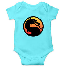 Load image into Gallery viewer, Mortal Kombat Kids Romper Kids Romper For Baby Boy/Girl-0-5 Months(18 Inches)-Sky Blue-Ektarfa.online
