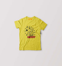 Load image into Gallery viewer, Peanuts Snoopy Kids T-Shirt for Boy/Girl-Mustard Yellow-Ektarfa.online

