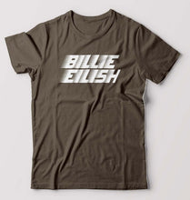 Load image into Gallery viewer, Billie Eilish T-Shirt for Men-Olive Green-Ektarfa.online

