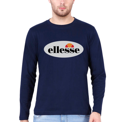 Ellesse Full Sleeves T-Shirt for Men-Navy Blue-Ektarfa.online