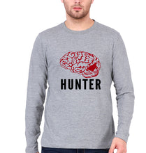 Load image into Gallery viewer, Mindhunter Full Sleeves T-Shirt for Men-Grey Melange-Ektarfa.online
