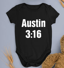 Load image into Gallery viewer, Stone Cold Steve Austin (WWE) Kids Romper For Baby Boy/Girl-0-5 Months(18 Inches)-Black-Ektarfa.online
