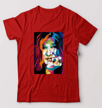 Load image into Gallery viewer, Janis Joplin T-Shirt for Men-Red-Ektarfa.online

