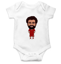 Load image into Gallery viewer, Mohamed Salah Kids Romper For Baby Boy/Girl-0-5 Months(18 Inches)-White-Ektarfa.online
