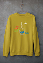 Load image into Gallery viewer, Element Bong Unisex Sweatshirt for Men/Women-Mustard Yellow-Ektarfa.online
