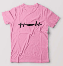 Load image into Gallery viewer, Trumpet Love T-Shirt for Men-Light Baby Pink-Ektarfa.online
