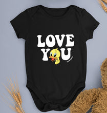 Load image into Gallery viewer, Domrebel Duck Kids Romper For Baby Boy/Girl-Black-Ektarfa.online
