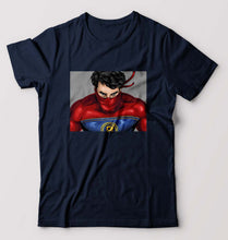Load image into Gallery viewer, Minnal Murali T-Shirt for Men-Navy Blue-Ektarfa.online
