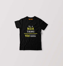 Load image into Gallery viewer, NDA Army T-Shirt for Boy/Girl-Black-Ektarfa.online
