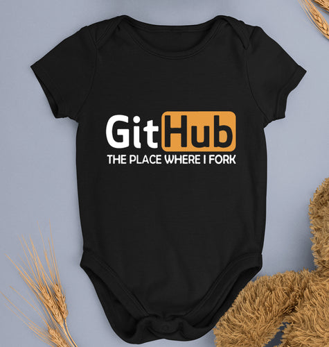 GitHub Kids Romper For Baby Boy/Girl-Black-Ektarfa.online