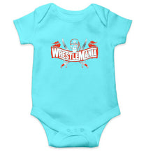 Load image into Gallery viewer, WWE Wrestle Mania Kids Romper Kids Romper For Baby Boy/Girl-0-5 Months(18 Inches)-Sky Blue-Ektarfa.online
