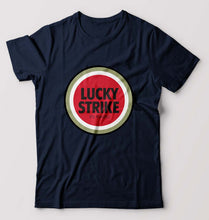Load image into Gallery viewer, Lucky Strike T-Shirt for Men-Navy Blue-Ektarfa.online
