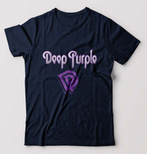 Load image into Gallery viewer, Deep Purple T-Shirt for Men-Navy Blue-Ektarfa.online
