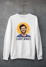 Load image into Gallery viewer, CarryMinati(Ajey Nagar) Unisex Sweatshirt for Men/Women-White-Ektarfa.online
