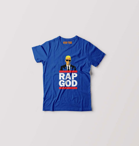 Rap God T-Shirt for Boy/Girl-Royal Blue-Ektarfa.online