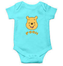 Load image into Gallery viewer, Pooh Kids Romper For Baby Boy/Girl-0-5 Months(18 Inches)-Sky Blue-Ektarfa.online
