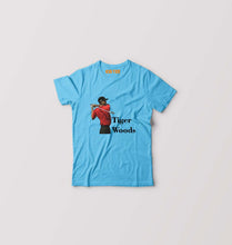 Load image into Gallery viewer, Tiger Woods Kids T-Shirt for Boy/Girl-Light Blue-Ektarfa.online
