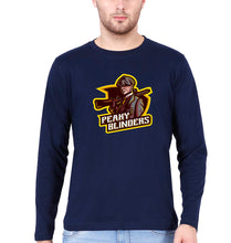 Load image into Gallery viewer, Peaky Blinders Full Sleeves T-Shirt for Men-Navy Blue-Ektarfa.online
